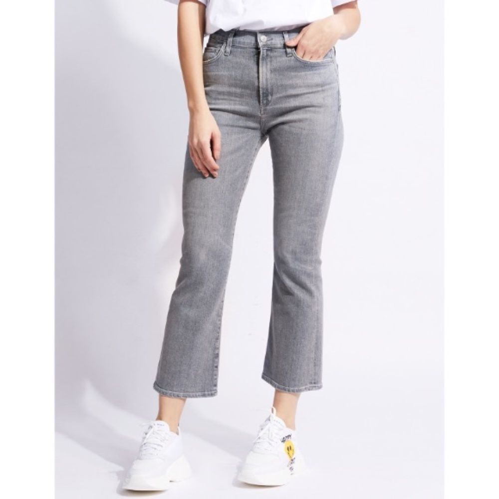 Citizens Of Humanity Gray Flare Jeans